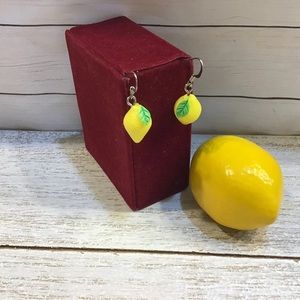 3/$15.00 Lemon Shape Earrings